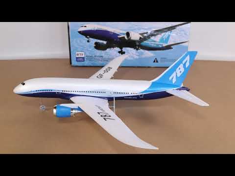QF008 ''BOEING 787'' RC Airplane Kit Full Assembly - 3 Channel RC Airliner with Auto Leveling