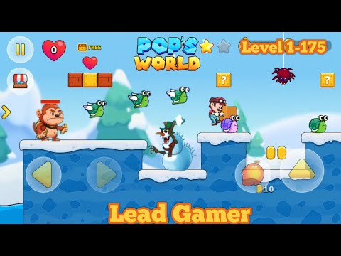 Pop's world - running game | Level 1-175 | #gaming #games #gameplay - YouTube