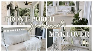 SUMMER PORCH DECORATING IDEAS 2022 | FARMHOUSE PORCH MAKEOVER