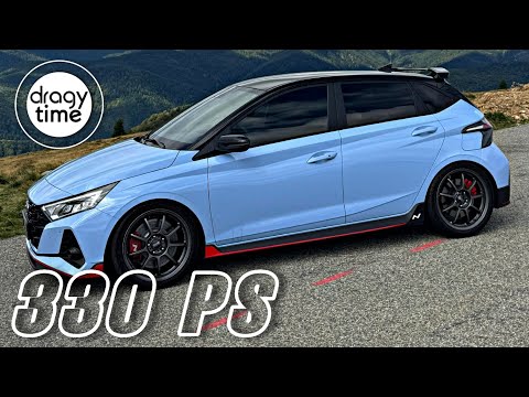 330 PS Hyundai i20N FWD Stage 3 | Stock Engine | Acceleration from 100-200 Km/h