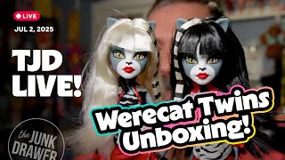 The one with Kidd Kenn (in heels!) and Monster High Werecat Twins!