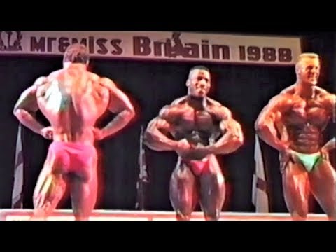 NABBA Mister Britain 1988 - Overall Posedown