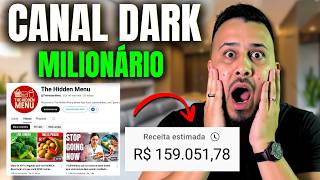 Esse Novo Canal Dark Milionário Burlou o Algoritmo do YouTube (Canal Dark Secreto)