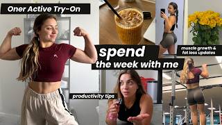 Spend the week with me (Oner Active Try On, Hybrid Calisthenics Workout, Productivity Hacks)
