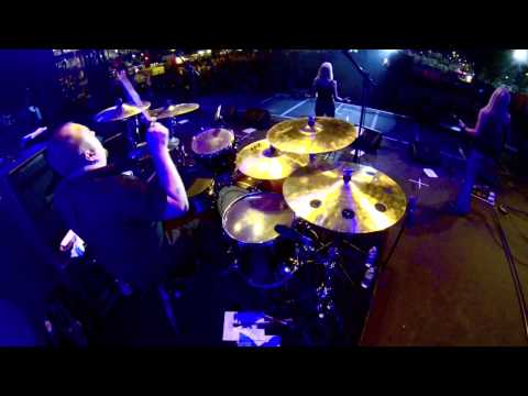 Chris Sutherland Drum Cam - High Road Easy - Sass Jordan Live 2013