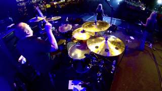 Chris Sutherland Drum Cam - High Road Easy - Sass Jordan Live 2013