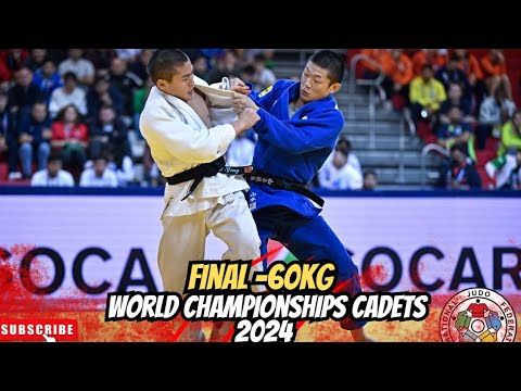 Jonathan YANG vs Fuku YAMAMOTO I Final -60KG I World Championships Cadets 2024