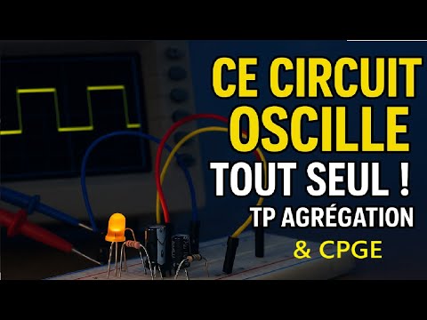 Ce montage électronique crée des oscillations tout seul ! (TP CPGE)