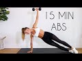 15 MIN TOTAL CORE AB WORKOUT At Home Equipment Optional