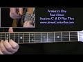 Paul Simon Armistice Day Guitar Play Thru