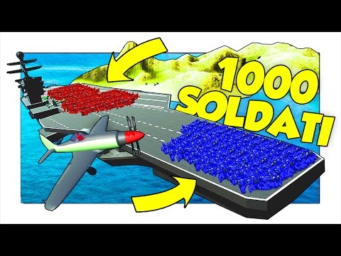 SCONTRO FRA ESERCITI GIGANTI A TERRA E IN CIELO! - Ravenfield ITA