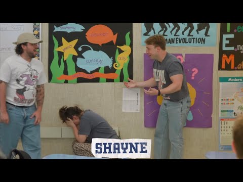 Angela rats out Shayne! | Smosh Summer Games: Class of 2005