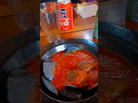 Degustando sorrentinos de trucha patagónica en Villa la Angostura (Neuquén)