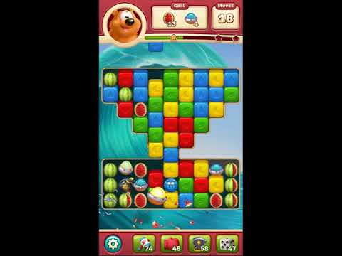 Toon Blast Level 2935 - NO BOOSTERS 🐻🐺🐱 | SKILLGAMING ✔️