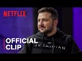 My Next Guest with David Letterman and Volodymyr Zelenskyy | Official Clip - Sirens | Netflix