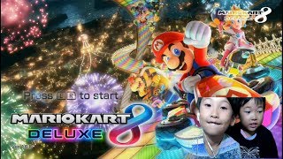 Nintendo Switch☆マリオカート8デラックス☆初プレイで大騒ぎ！【ワタリさん】マミーズ