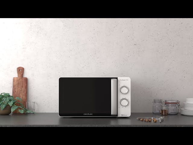 Micro-ondes Cecotec ProClean 3110 20L 700W avec Grill 3DWave Décongélation video