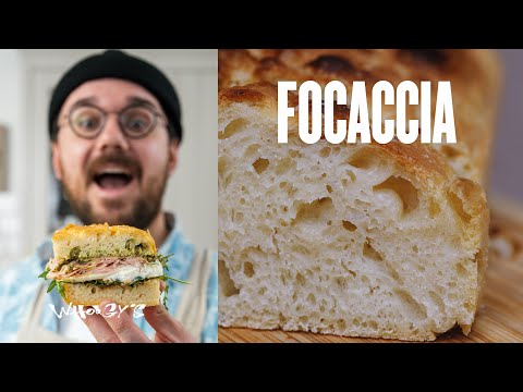 Focaccia Ultra-Simple Sans Pétrissage