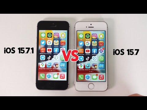 iOS 15.7.1 vs iOS 15.7 on iPhone SE SPEED TEST & GAMING