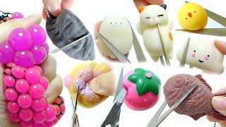 Cutting Open Squishy Squeeze Toy Compilation | ASMR Cutting Squishy Toys