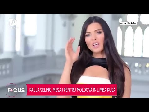 Paula Seling, mesaj pentru Moldova în limba rusă