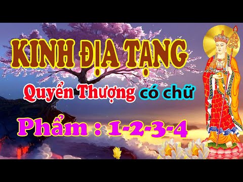 KINH ĐỊA TẠNG BỒ TÁT  (Quyển Thượng Có chữ )