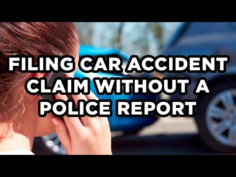 Can I File a Car Accident Insurance Claim if I Didn't File a Police Report? - Bachus & Schanker