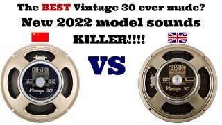 Video thumbnail for The new Celestion Vintage 30 made in China vs the Mesa made in UK(2011)I didn't expect that!!!! by Vivien Verdier