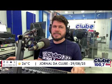Jornal da Clube - 29/08/2025 - Edição do Almoço