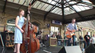 The Discoveries performing '' Ain't that lovin you baby '' at Jukebox Jive.The Platform Morecambe