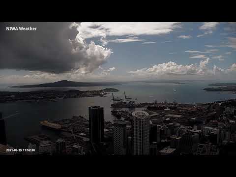 Clip from Auckland East Webcam