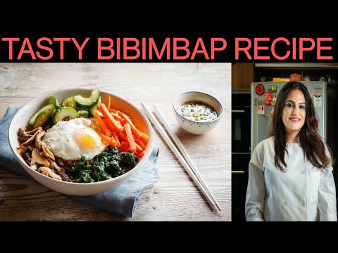 How To Make Korean Bibimbap | Easy  Bibimbap Recipe | Recipe for bibimbap sauce | Ananya Banerjee