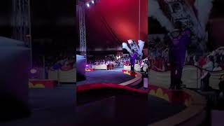 Human Cannonball in SLOW MOTION