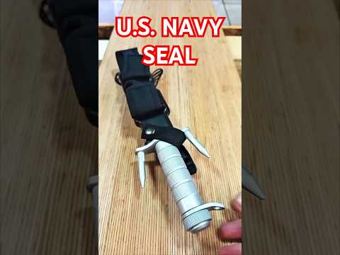 US Buckmaster 184 Survival Knife repl. #knifeskills #nva #army #wood