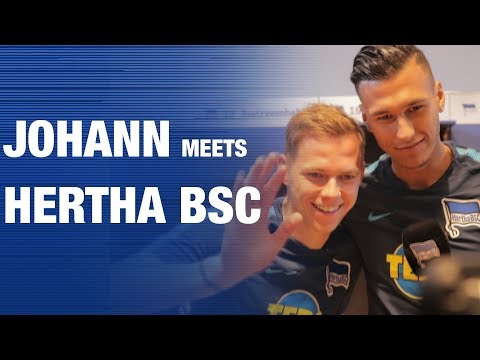 JOHANN MEETS HERTHA BSC - Hertha BSC - Berlin - 2019 #hahohe