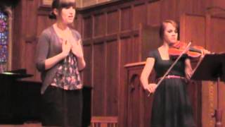 Bryn and Brooke performing "Will Someone Ever Look at Me That Way" from Yentl