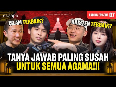 AGAMA TERBAIK DI INDONESIA?! - Escape 7 FINAL EPISODE (ft Felix Siauw, Bintang Emon, Veren Ornela)