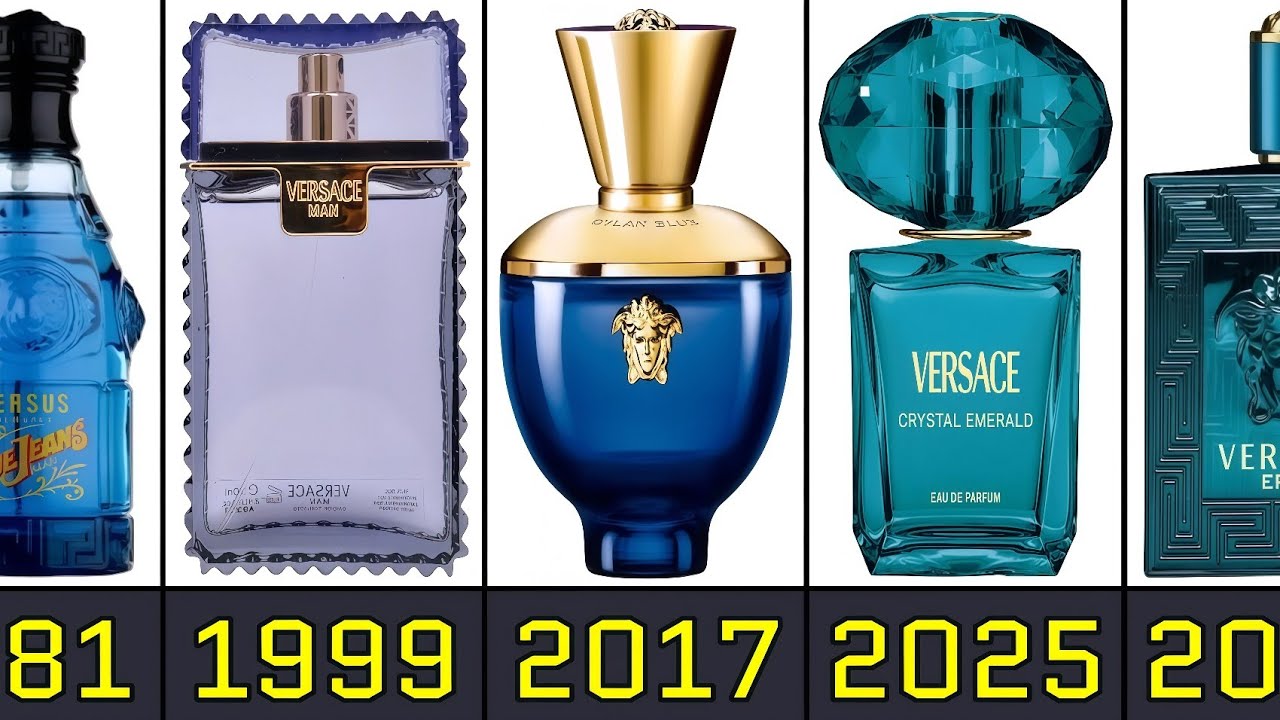 The Evolution of Versace Perfume From 1981 to 2026