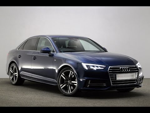 RO17LYG AUDI A4 TDI S LINE BLUE 2017, Reading Audi