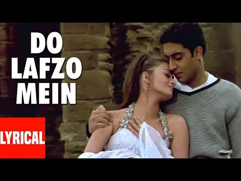 Do Lafzo Mein (Lyrical) — watch video