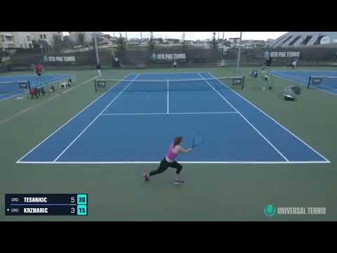 Nera Tešankić - College Tennis Recruiting Video Fall 2024 - Few points from matches