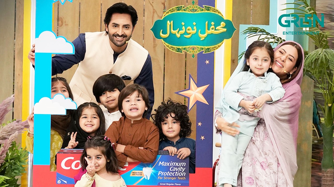 Mehfil e Nunehal Presented by K&N's | Kids Segment Day 09 | Danish Taimoor & Rabia Anum | Green TV