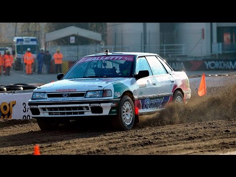 Subaru Legacy RS - Totò Riolo on board rally