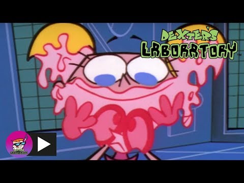 【看動畫學英文】《德克斯特的實驗室》德克斯特變成口香糖人啦！ (Dexter's Laboratory | Now That's a Stretch | Cartoon Network)