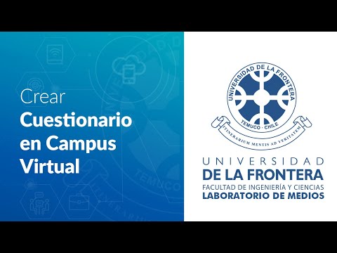 Crear Cuestionario en Campus Virtual