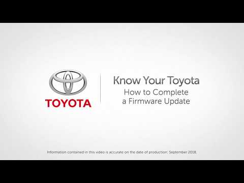 Know Your Toyota | How to Complete a Firmware Update on Toyota Vehicles