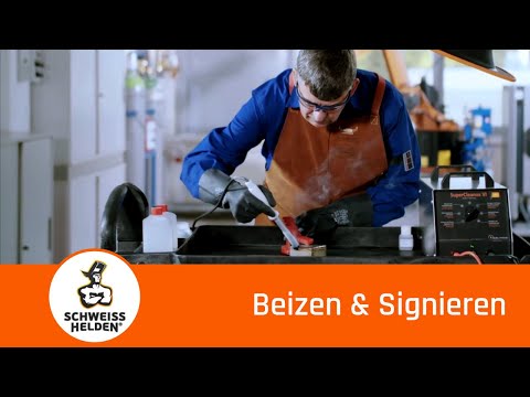 16. Heldenlektion - Beizen und Signieren