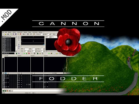 CANNON FODDER game, Lost in Service, Recruitment theme - Amiga 500. MadTracker module.