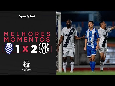 DUAS EXPULSÕES E GOLEIRO MARCANDO - CSA 1x2 Ponte Preta - Melhores Momentos - Série C