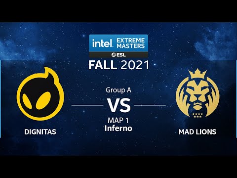 CS:GO - Dignitas vs. MAD Lions [Inferno] Map 1 - IEM Fall 2021 - Group A - EU